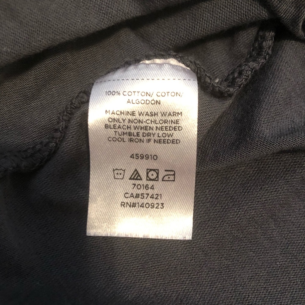 Lou and Grey dark gray top. Size M. - Picture 3 of 10